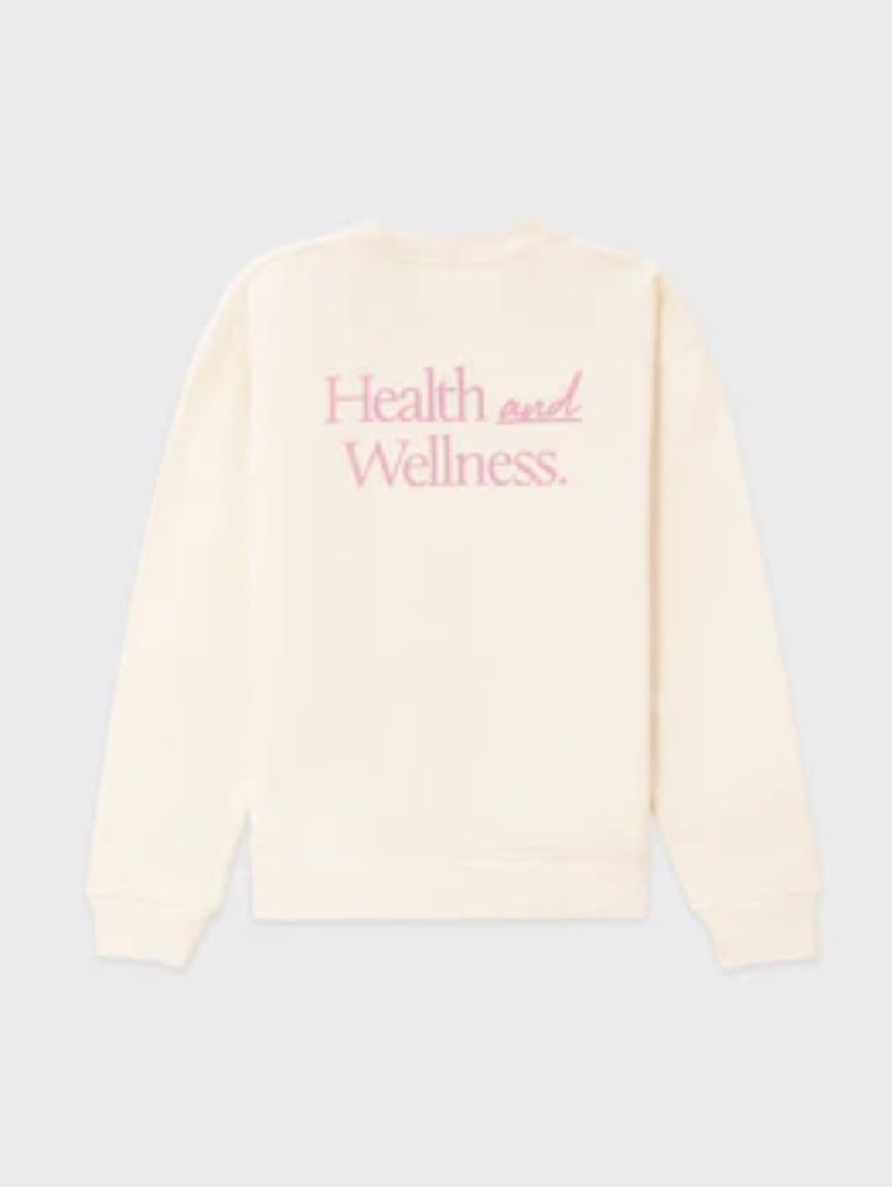 Sporty & Rich Cream Crewneck
